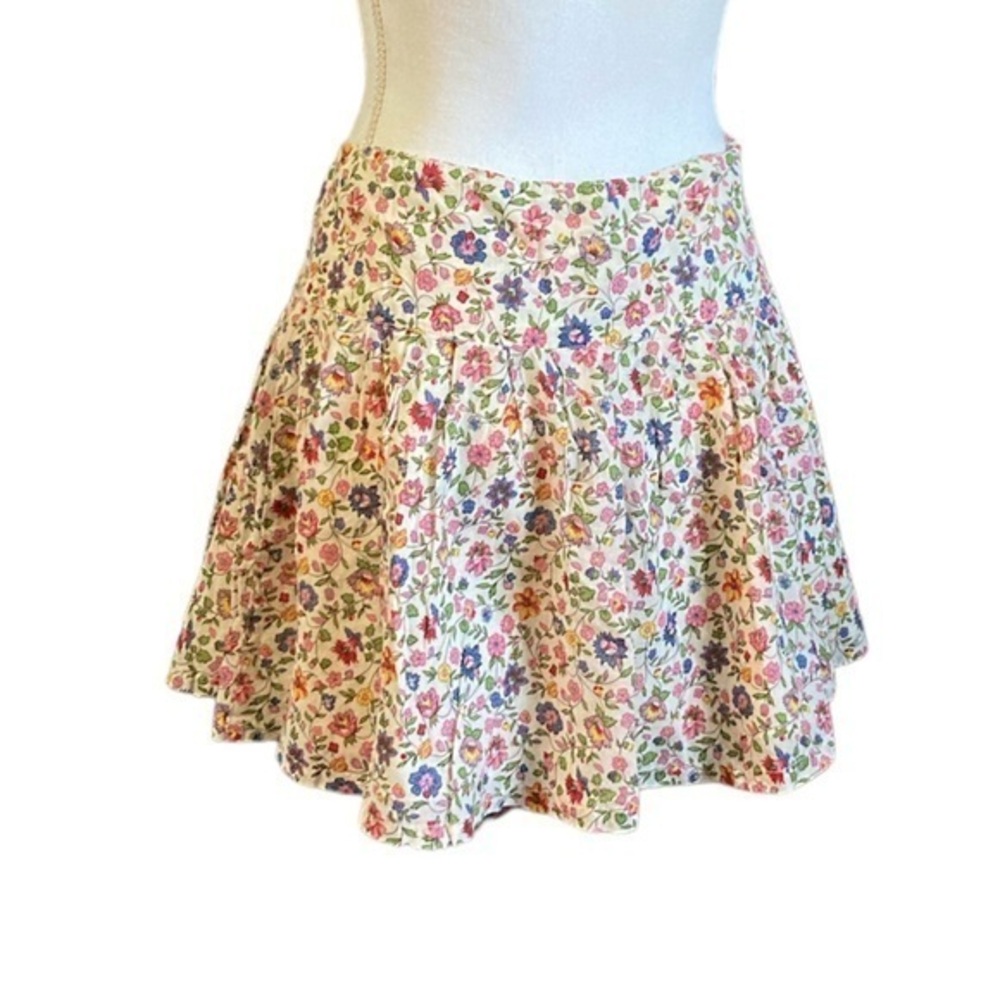 Denim & supply Ralph Lauren floral mini skirt sz 26